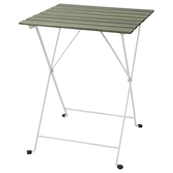 【IKEA/イケア/通販】TARNO テルノー テーブル 屋外用, ホワイト/グリーン[E](405...