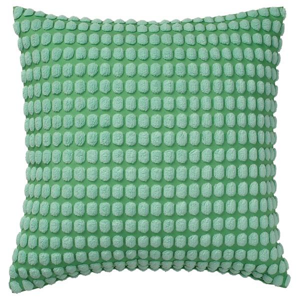 [IKEA/イケア/通販]SVARTPOPPEL スヴァルトポッペルクッションカバー, ライトグリー...