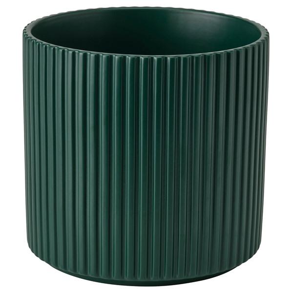 [IKEA/イケア/通販]DAKSJUS ダクシュース植木鉢, ダークグリーン,12 cm[A](4...
