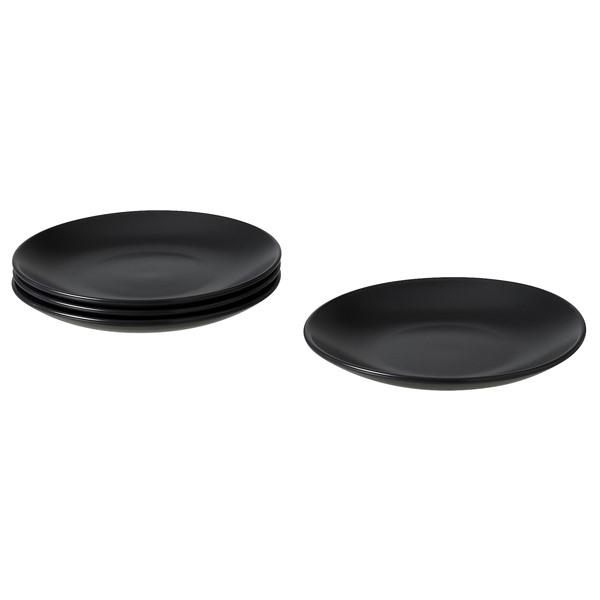 【IKEA/イケア/通販】FARGKLAR フェルグクラー サイドプレート, マット ダークグレー[...