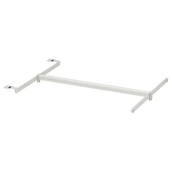 [IKEA/イケア/通販]HJALPA イェルパハンガーレール+つり下げレール2本+固定具1セット,...