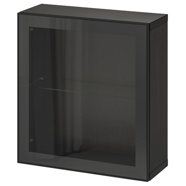 [IKEA/イケア/通販]BESTA ベストー 壁取り付け式キャビネットコンビネーション, ブラック...