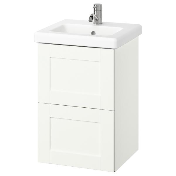 [IKEA/イケア/通販]ENHET エーンヘート / TVALLEN トヴェレン 洗面台 引き出し...