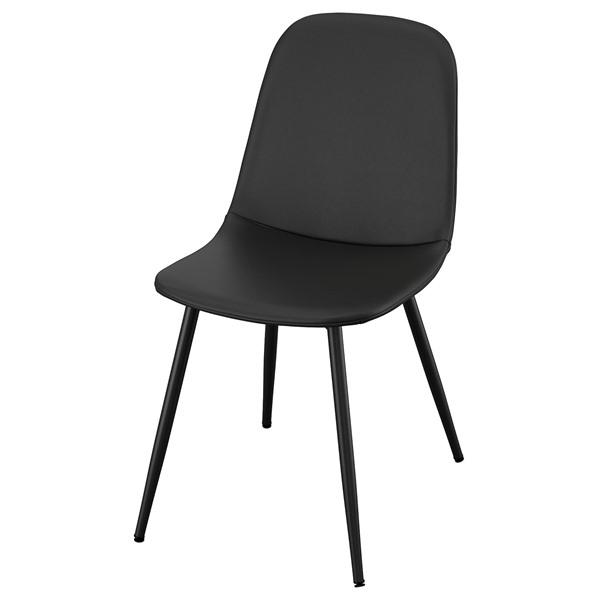 [IKEA/イケア/通販]NORDMANSSKAR ノルドマンスシェールチェア, ブラック/ボームス...