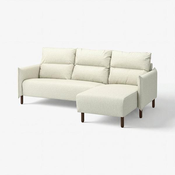 [IKEA/イケア/通販]MANNARP マッナルプ3人掛けソファ 寝椅子付き, グンナレド ベージ...
