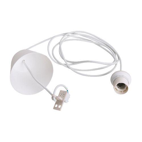 IKEA/イケア HEMMA コードセット, ホワイト