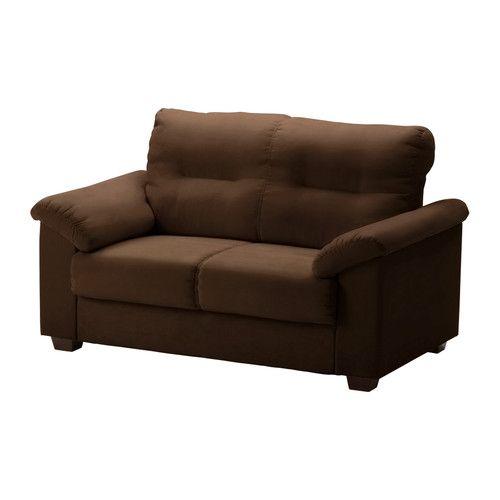 IKEA/イケア KNISLINGE 2人掛けソファ, クングスヴィーク ダークブラウン