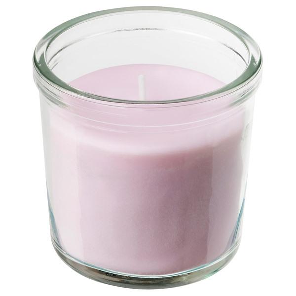 【IKEA/イケア/通販】LUGNARE ルグナレ アロマキャンドル グラス入り, ジャスミン/ピン...