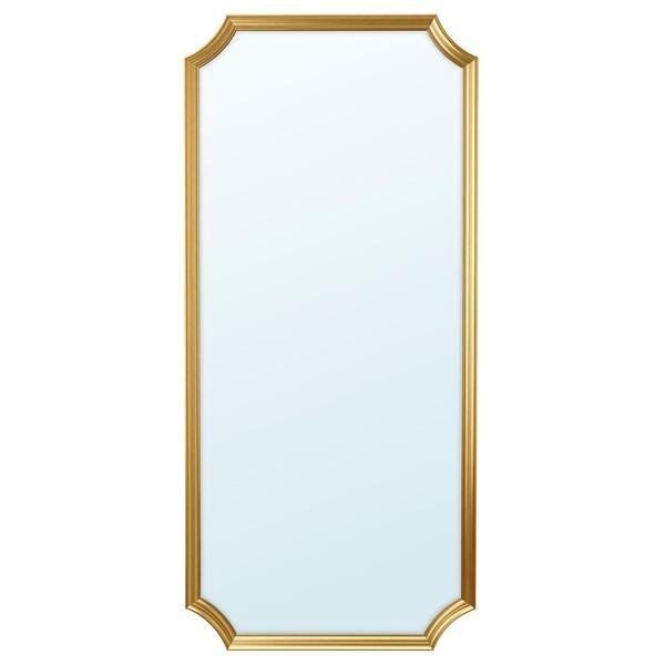 【IKEA/イケア/通販】SVANSELE スヴァンセーレ ミラー, ゴールドカラー[K](5047...