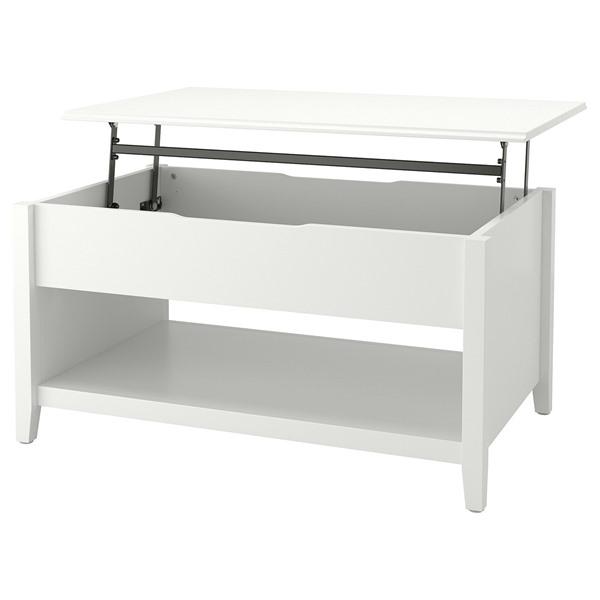 [IKEA/イケア/通販]VITTERYD ヴィッテリード調節可能ローテーブル, ホワイト,97 c...