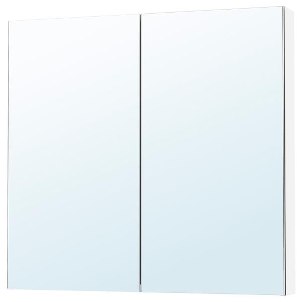 [IKEA/イケア/通販]LETTAN レッタン ミラーキャビネット 扉付き, ミラー調/ミラーガラ...