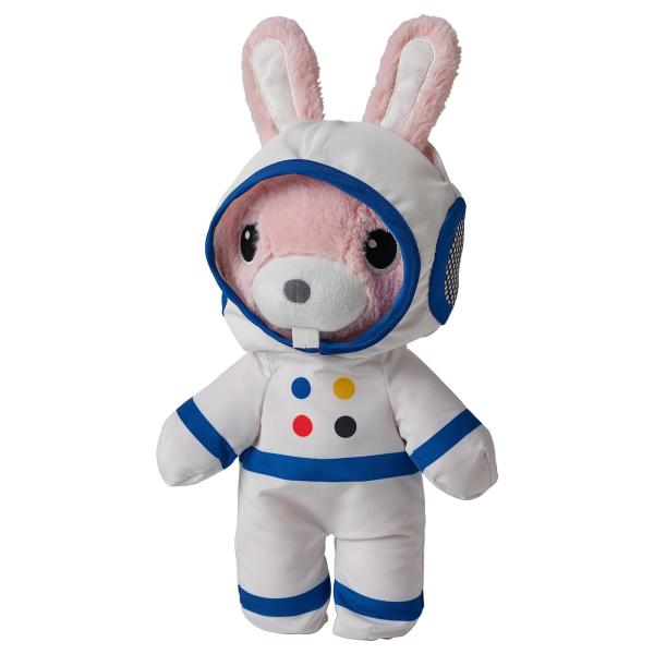 [IKEA/イケア/通販]AFTONSPARV アフトンスパルヴ ぬいぐるみ 宇宙服付き, ウサギ,...
