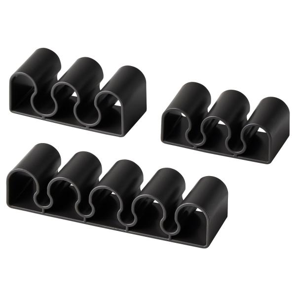 [IKEA/イケア/通販]KALKSTUFF カルクスタッフ ケーブルオーガナイザー3点セット, ダ...