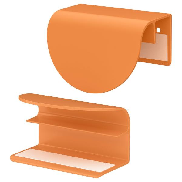 [IKEA/イケア/通販]LATMASK ラトマスク 取っ手 クリップ式, オレンジ, 60 mm2...
