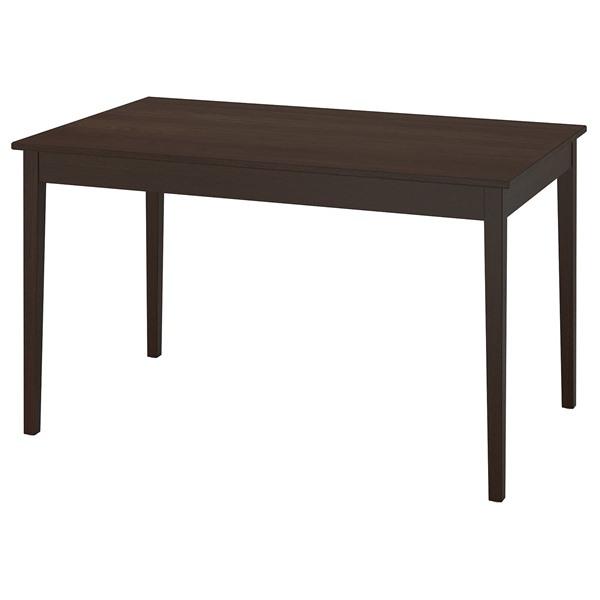 [IKEA/イケア/通販]NASINGE ネースィンゲ伸長式テーブル, ダークブラウン ステイン仕上...