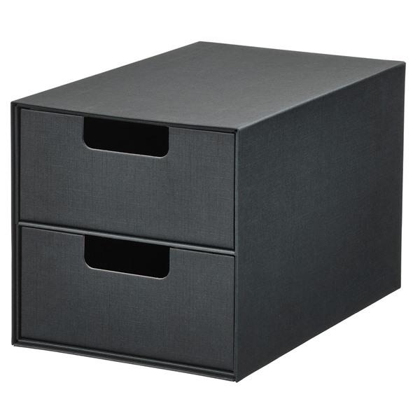 [IKEA/イケア/通販]FJADERHARV フィェデルハルヴミニチェスト（引き出し×2）, チャ...