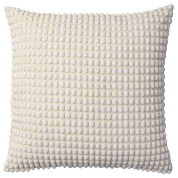 [IKEA/イケア/通販]SVARTPOPPEL スヴァルトポッペルクッションカバー, オフホワイト...