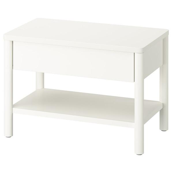 [IKEA/イケア/通販]TONSTAD トンスタードサイドテーブル, オフホワイト,64x40 c...