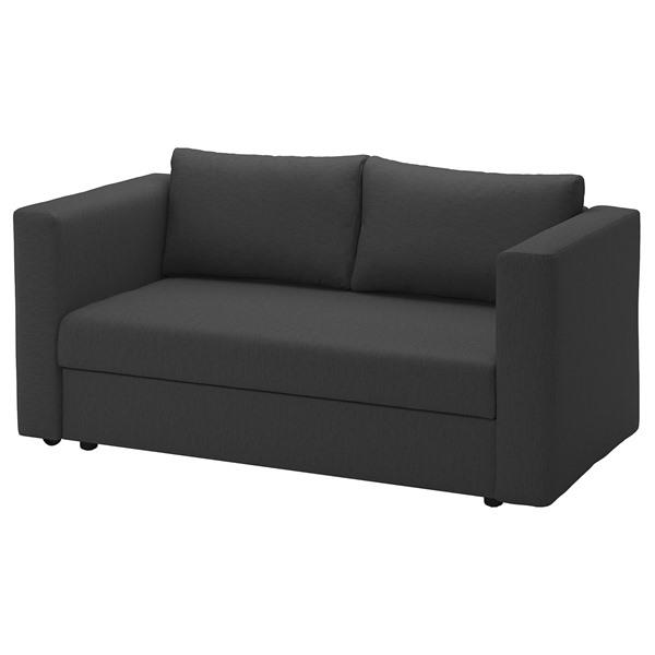 [IKEA/イケア/通販]SKONABACK ショーナベック2人掛けソファベッド, クニーサ ダーク...