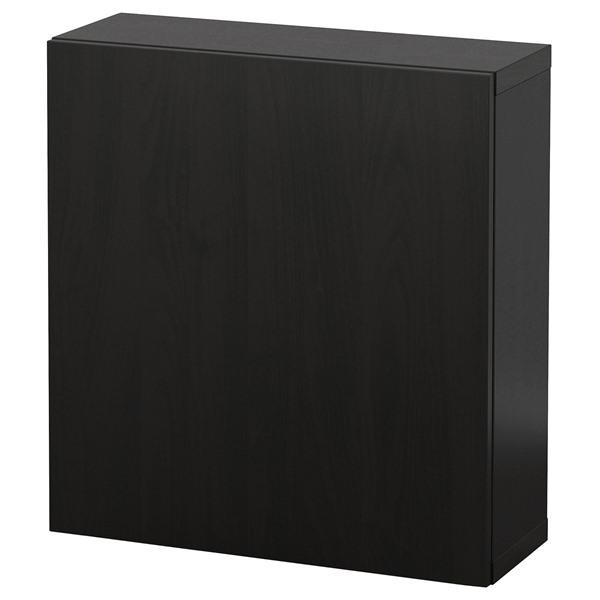 [IKEA/イケア/通販]BESTA ベストー 壁取り付け式キャビネットコンビネーション, ブラック...
