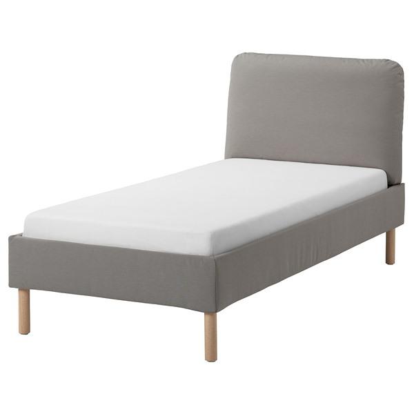 [IKEA/イケア/通販]SAGESUND サーゲスンドファブリックベッドフレーム, ディセロード ...