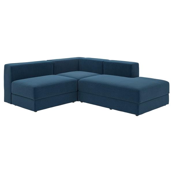 [IKEA/イケア/通販]JATTEBO イェッテボ 2.5人掛けモジュールコーナーソファ 寝椅子付...