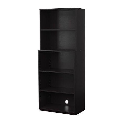 IKEA/イケア GALANT オープン収納コンビネーション, ブラックブラウン