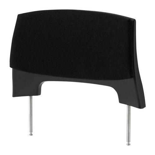 IKEA/イケア VOLMAR ヘッドレスト, 布地 ソッネボー ブラック