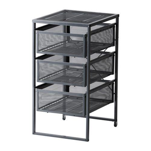 IKEA/イケア LENNART 引き出しユニット, ダークグレー