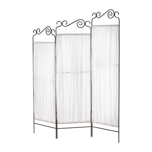 IKEA/イケア EKNE ルームディバイダー, グレー, ホワイト