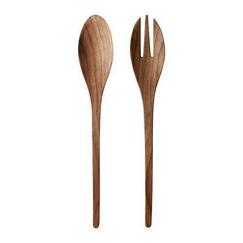 IKEA/イケア STOCKHOLM サラダサーバー2点セット