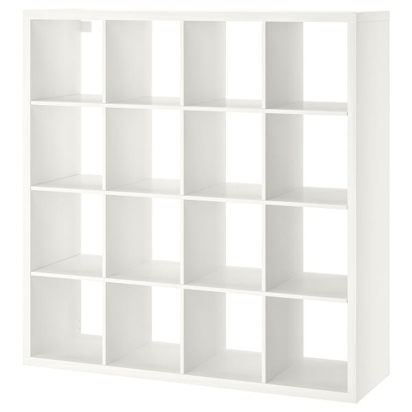 [IKEA/イケア/通販]KALLAX カラックス シェルフユニット, ホワイト, 147x147 ...