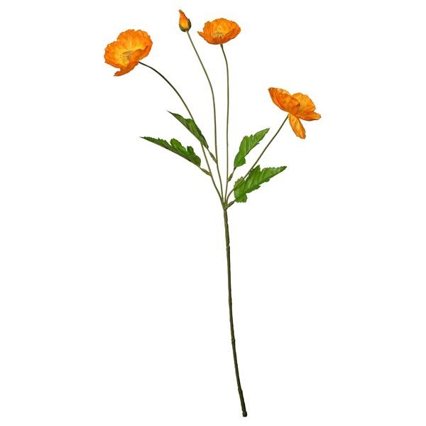 [IKEA/イケア/通販]SMYCKA スミッカ造花, 室内/屋外用/Poppy オレンジ,60 c...