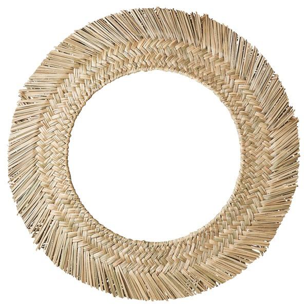 【IKEA/イケア/通販】VRIGSTAD ヴリグスタド ミラー, スゲ[E](60518467)