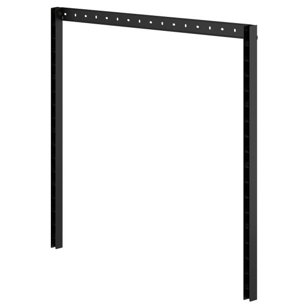 [IKEA/イケア/通販]BROR ブロール 2アップライト/1つり下げレールセット, ブラック[D...