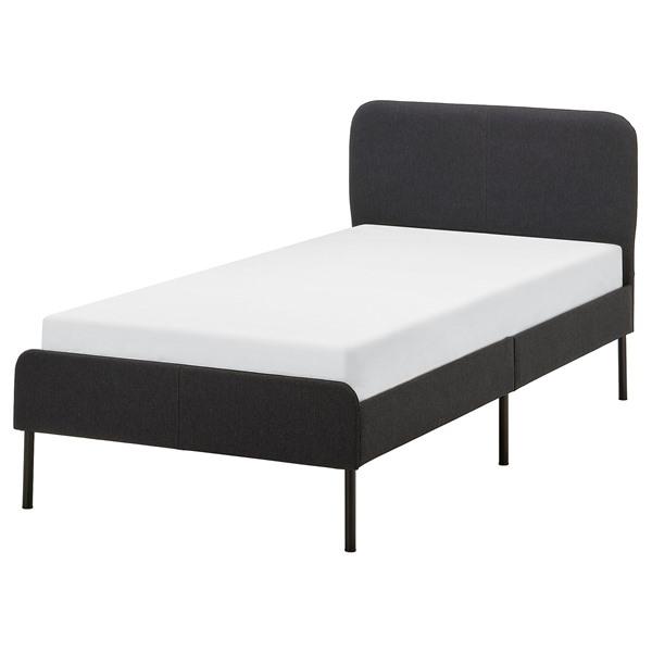 [IKEA/イケア/通販]SLATTUM スラットゥムファブリックベッドフレーム, ヴィースレ ダー...