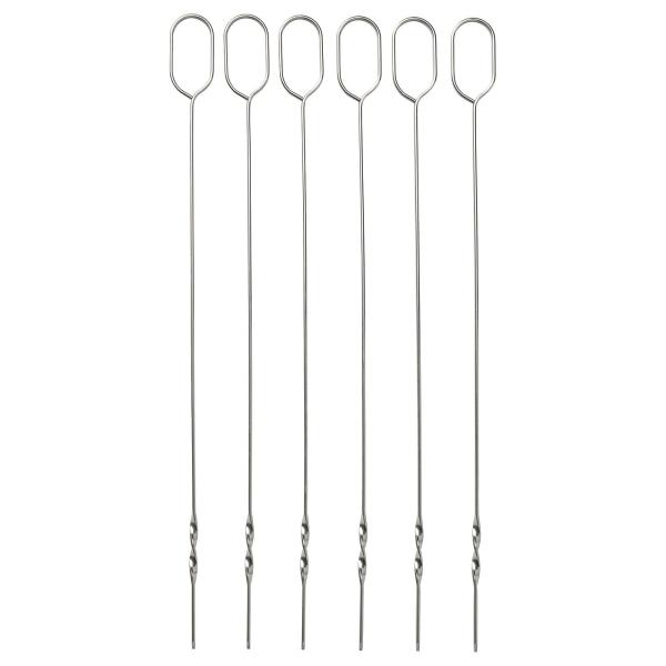 [IKEA/イケア/通販]GRILLTIDER グリルティデル バーベキュー用串, ステンレススチー...