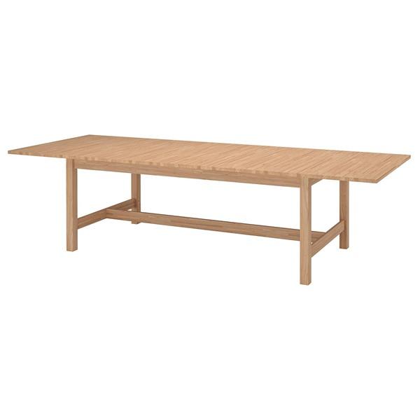[IKEA/イケア/通販]KARSKAR カールシェール伸長式テーブル, ゴムノキ,240/300x...