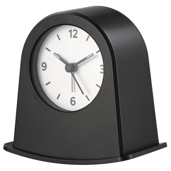 [IKEA/イケア/通販]KARRSANGARE シェルソンガレ目覚まし時計, ブラック,11x7x...