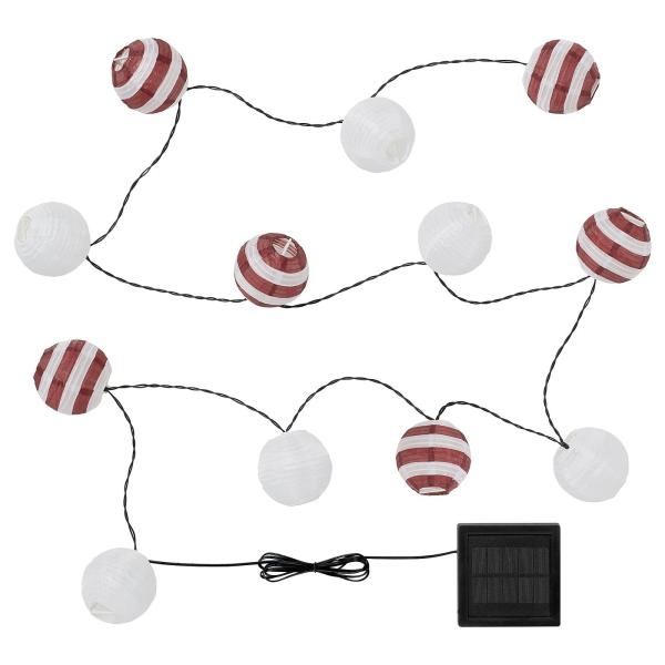 [IKEA/イケア/通販]SOLVINDEN ソルヴィンデン LEDライトチェーン 全12球, 太陽...