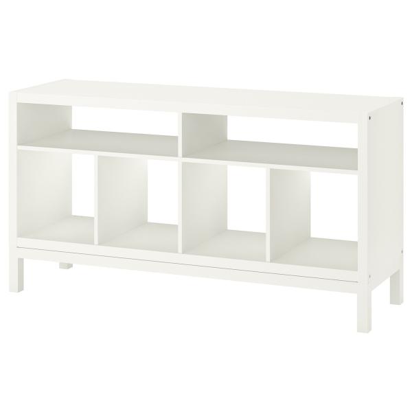 [IKEA/イケア/通販]KALLAX カラックス テレビ台 下部フレーム付き, ホワイト, 147...