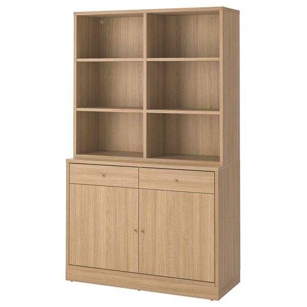 [IKEA/イケア/通販]TONSTAD トンスタード収納コンビネーション, オーク材突き板,121...