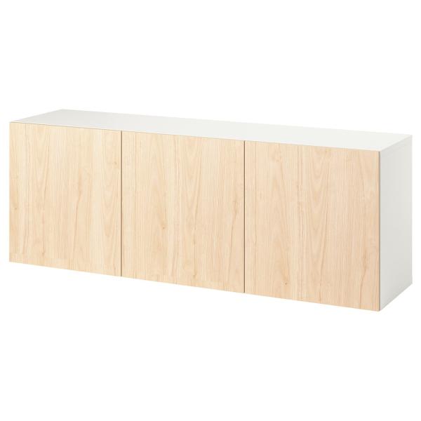 [IKEA/イケア/通販]BESTA ベストー 壁取り付け式キャビネットコンビネーション, ホワイト...