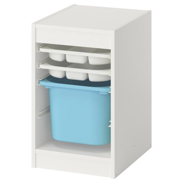 [IKEA/イケア/通販]TROFAST トロファスト 収納コンビネーション ボックス/トレイ付, ...