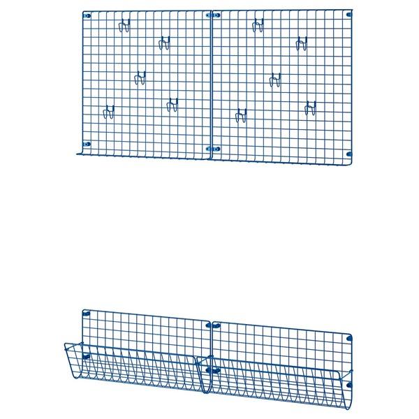 [IKEA/イケア/通販]GREJIG グレイグ玄関用家具4点セット, ブルー[4](6962254...