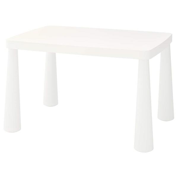 【IKEA/イケア/通販】MAMMUT マンムット 子ども用テーブル, 室内/屋外用 ホワイト[CE...