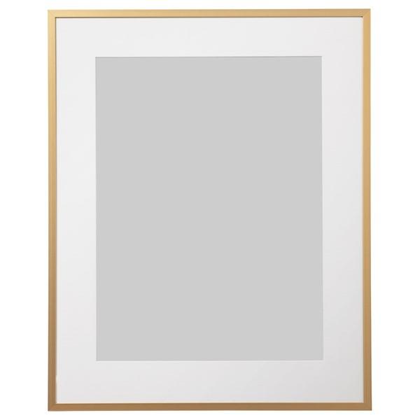 【IKEA/イケア/通販】LOMVIKEN ロムヴィーケン フレーム, ゴールドカラー[D](704...