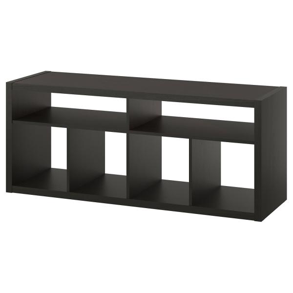 [IKEA/イケア/通販]KALLAX カラックス テレビ台, ブラックブラウン, 147x60 c...
