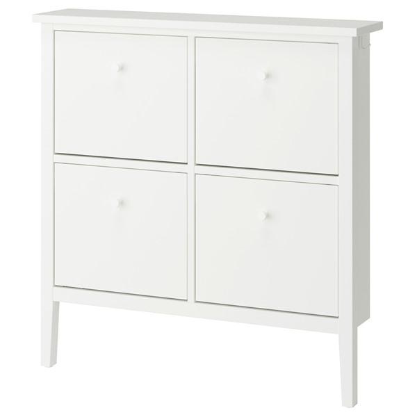 [IKEA/イケア/通販]GULLABERG グラベリシューズボックス2段×2, ホワイト,105x...