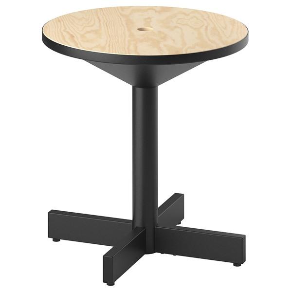 [IKEA/イケア/通販]GRIMSARBO グリムサルボサイドテーブル, パイン材合板/ブラック[...
